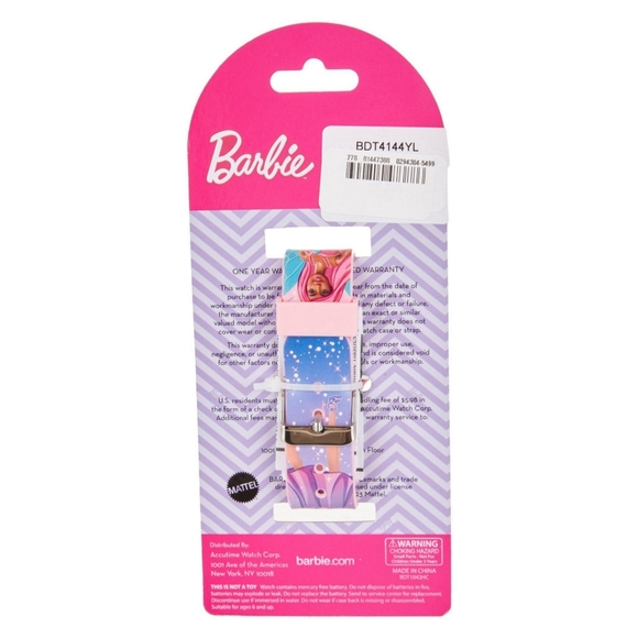 NEW Accutime Barbie Dreamtopia Sparkles LED Kids Digital Wrist Watch - Picture 3 of 7